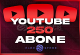Youtube - 250 ABONE [GARANTİLİ]