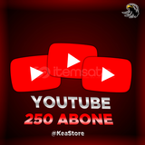 [GARANTİLİ] YouTube 250 Abone K&S