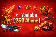 ⭐ YOUTUBE 250 ABONE TELAFİSİZ⭐