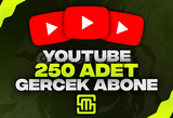✨YouTube 250 Adet Abone!