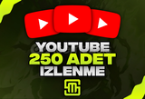 ✨YouTube 250 Adet İzlenme!