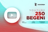 Youtube 250 Beğeni