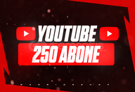 ⭐YouTube 250 Gerçek Abone⭐