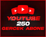 YouTube 250 Gerçek Abone (garantili)