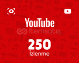 YouTube 250 İzlenme (1 Yıl Garantili)