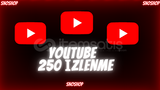 ♦️ YouTube 250 İzlenme ♦️