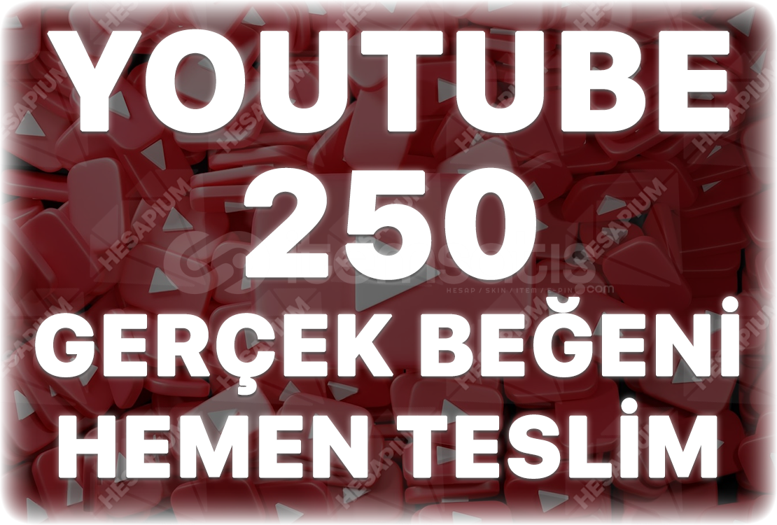Youtube 250 Organik Beğeni Youtube 250 Organik Beğeni