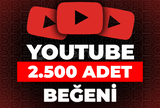⭐Youtube 2500 Beğeni + 365 Gün Garanti⭐