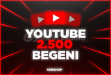 ⭐️ Youtube 2500 Gerçek Beğeni | Garanti