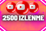 YouTube 2500 İzlenme - Garantili