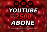 ⭐YOUTUBE 2500 TÜRK ABONE ⭐