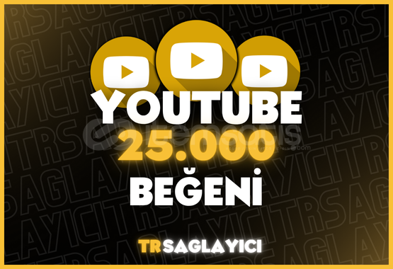 Youtube 25.000 Beğeni Youtube 25.000 Beğeni