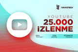 Youtube 25.000 İzlenme