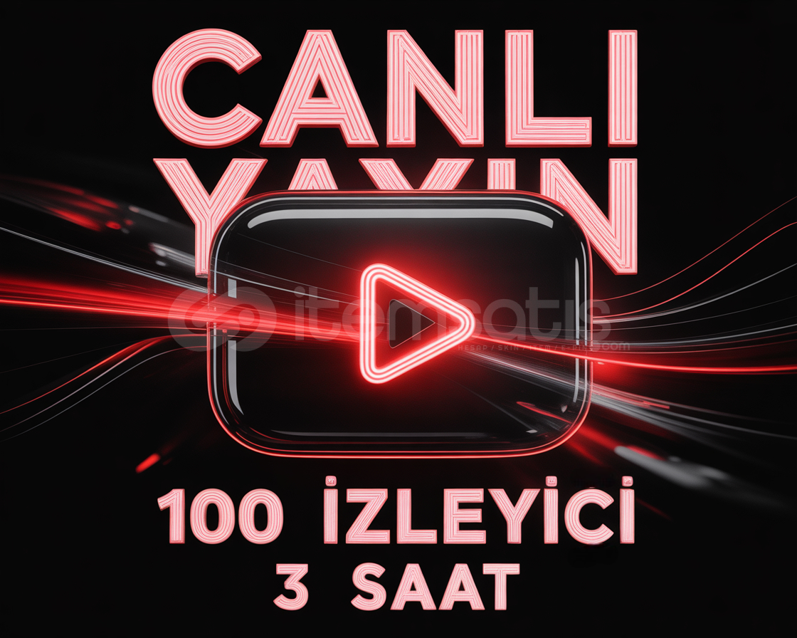 YOUTUBE 3 SAAT 100 CANLI YAYIN İZLEYİCİ HIZLI YOUTUBE 3 SAAT 100 CANLI YAYIN İZLEYİCİ HIZLI