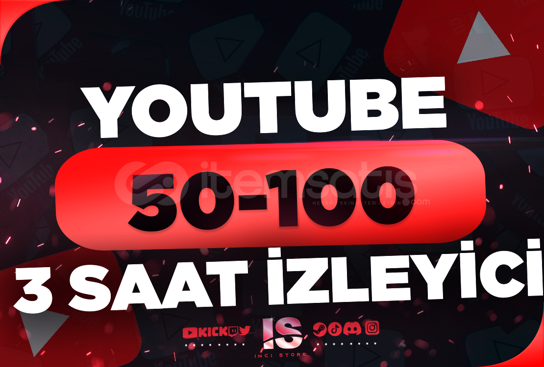 ⭐ Youtube 3 Saat 50-100 Canlı İzleyici ⭐ ⭐ Youtube 3 Saat 50-100 Canlı İzleyici ⭐