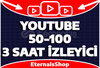 Youtube 3 Saat 50-100 Youtube Canlı İzleyici