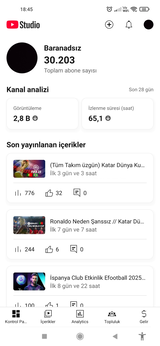 YouTube 30 bin aboneli kanal pk kapalı 