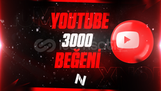 YOUTUBE 3000 BEĞENİ