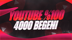 YouTube 4000 Beğenİ / %100 TR YouTube 4000 Beğenİ / %100 TR