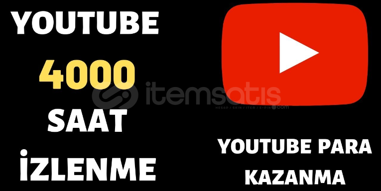 YOUTUBE 4000 SAAT İZLENME + 1000 ABONE YOUTUBE 4000 SAAT İZLENME + 1000 ABONE