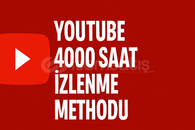 ⚡ YouTube 4000 SAAT İzlenme Method✅