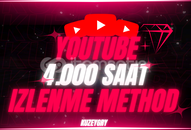 ⚡YouTube 4000 saat izlenme methodu⚡