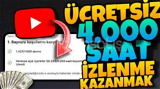 YouTube 4000 Saat Kasma Methodu