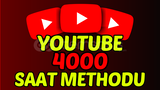 ⭐YouTube 4000 Saat Method