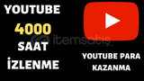 ⭐ YouTube 4000Saat Yapma
