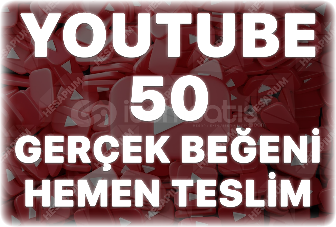 Youtube 50 Organik Beğeni - Garantili Youtube 50 Organik Beğeni - Garantili