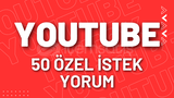 ⭐Youtube 50 Özel İstek Yorum⭐