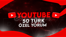 ⭐Youtube 50 Özel Yorum⭐