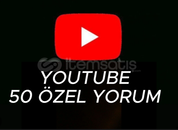 YOUTUBE 50 ÖZEL YORUM (GARANTİLİ)