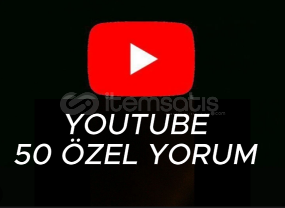 YOUTUBE 50 ÖZEL YORUM (GARANTİLİ) YOUTUBE 50 ÖZEL YORUM (GARANTİLİ)