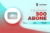 Youtube 500 Abone