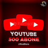 YouTube 500 Abone K&S