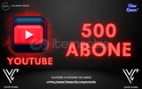 ⭐YOUTUBE 500 ABONE⭐+ Garanti