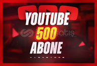 ✨Youtube | 500 Abone | Garantili✨