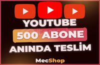 [YOUTUBE] ⭐ 500 ABONE ⭐ GARANTİLİ