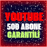 ⭐[Youtube] +500 Abone / GARANTİLİ