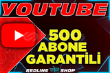 YouTube 500 Abone | Hızlı - Garantili