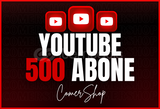 YOUTUBE 500 ABONE | KALİTELİ
