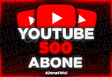 YouTube 500 Abone Ömür Boyu ♻️Garanti