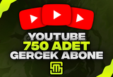 ✨YouTube 750 Adet Abone!