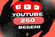 Youtube 250 Beğeni