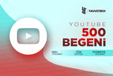 Youtube 500 Beğeni