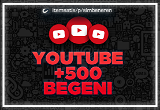 Youtube 500 Beğeni [GARANTİLİ]