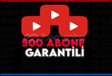 ⭐ YOUTUBE 500 GERÇEK ABONE ⭐
