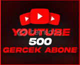 YouTube 500 Gerçek Abone