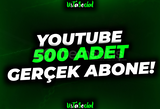 ⭐YouTube 500 Gerçek Abone!